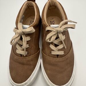 TOMS Unisex Kid's Fenix MID Sneakers JL3 Toffee Brown Size US Size 1